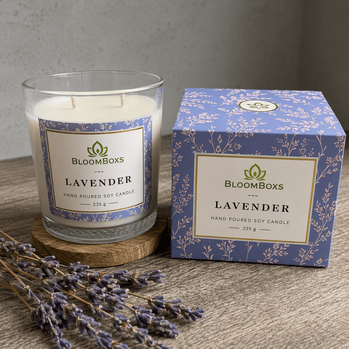 Lavender Candle