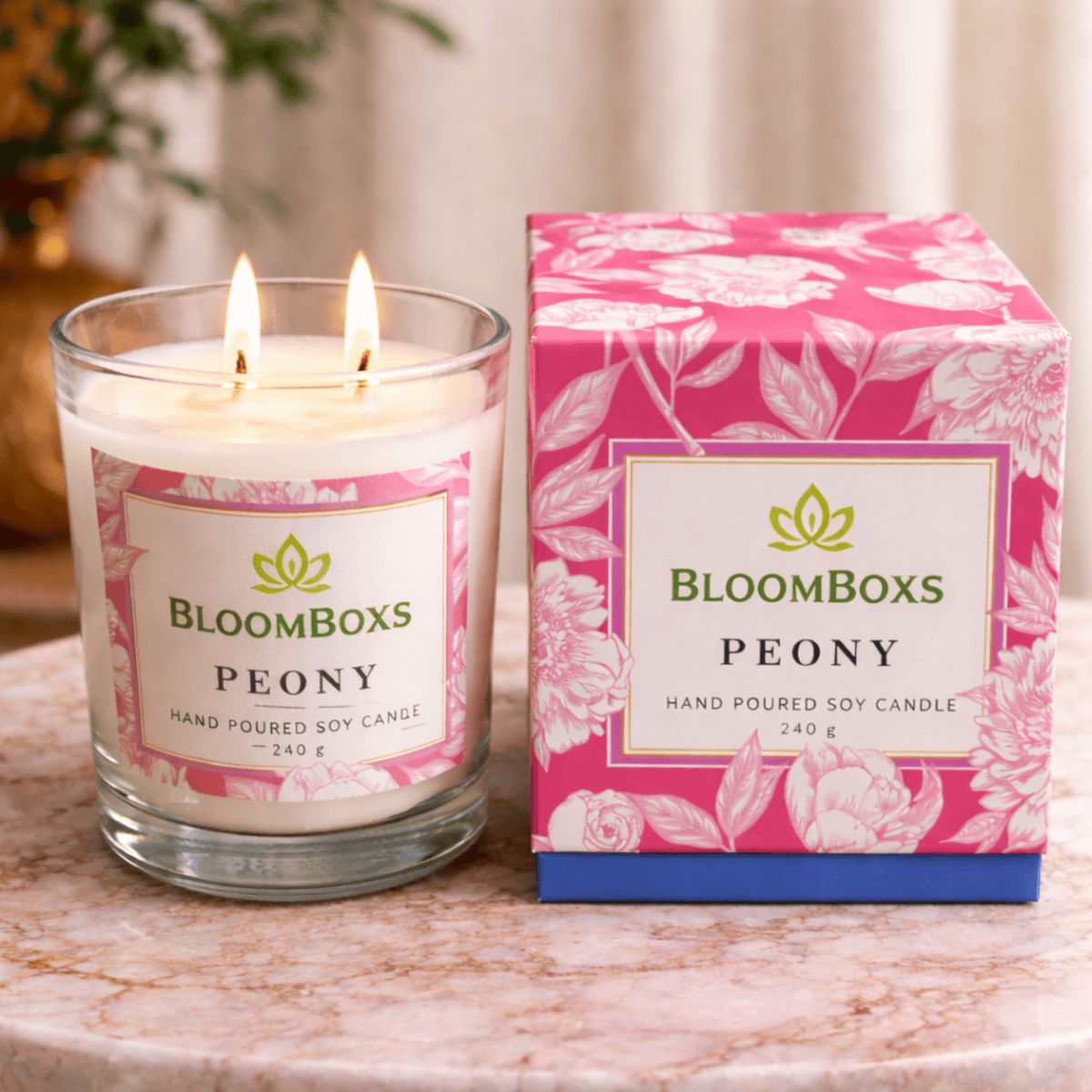 Peony candle Peony Candle