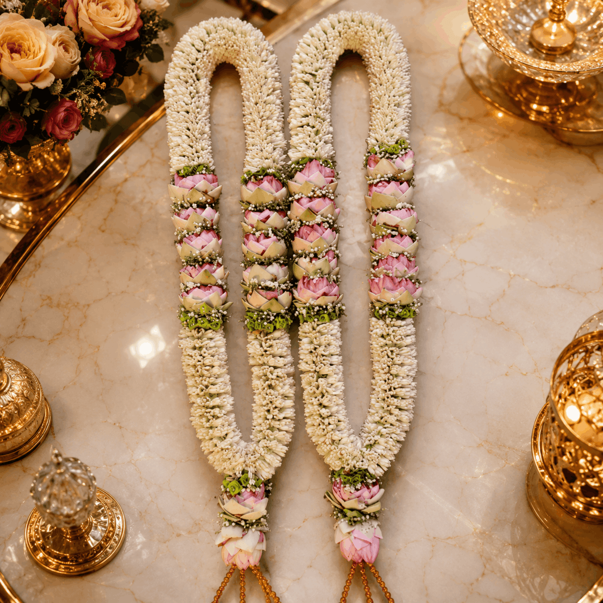 White Lotus Dream Jaimala